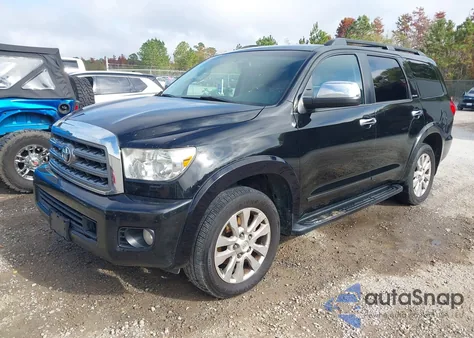 2015 Toyota Sequoia Platinum 5.7L V8 from USA, damaged, VIN 5TDDW5G11FS121010